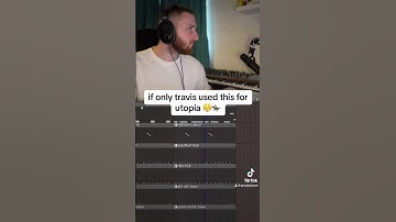 pov: you made a crazy beat for travis scott on utopia 😤 #producer #flstudio