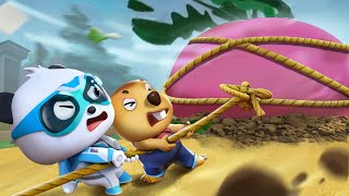 Kebun Sayur Marmut Dalam Bahaya | Tim Penyelamat Super | Kartun Anak-anak | BabyBus Bahasa Indonesia screenshot 3