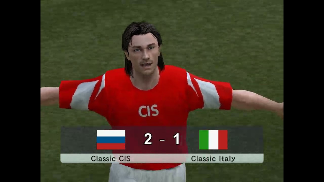 PES 6. Классическая лига 2. Сборная СНГ. Часть 5 - Позор Италии