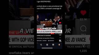 JD Vance completely destroys CNN’s Jake Tapper!