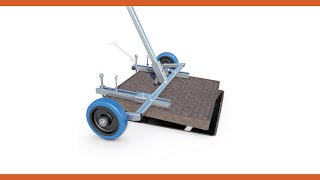 Unicompact Carrello Aprichiusini Meccanico - Aprire Chiusini Bloccati - Feda Lifting Utils