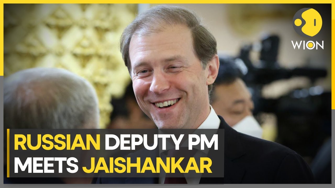 Russia's Deputy PM Denis Manturov in India on 2-day visit, meets S Jaishankar | World News | WION