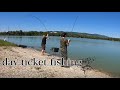 Day-ticket fishing in Croatia, lake Finzula