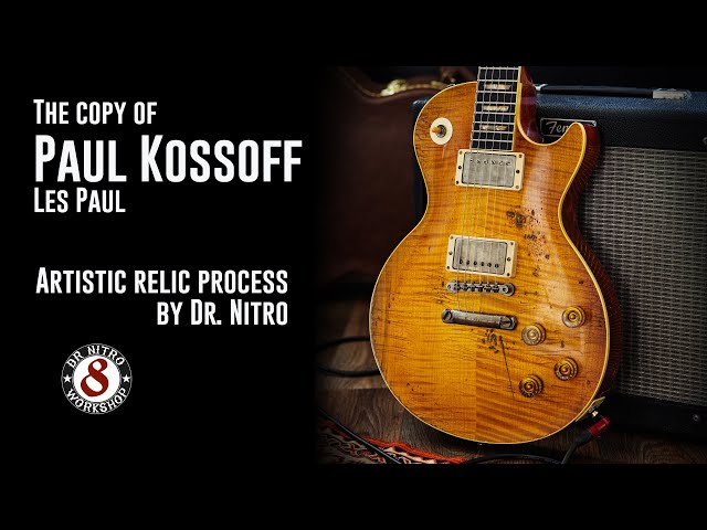 Paul Kossoff '59 Les Paul Art Relic copy by Dr.Nitro - YouTube
