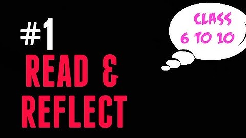 Read and Reflection stories in English (2022 - 23) | Read and Reflection in English | Read & Reflect