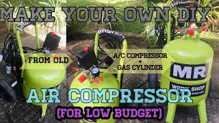 DIY Homemade Silent Air Compressor | DIY Homemade Air Compressor