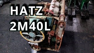 Раритетный дизель HATZ 2M40L пр-ва ФРГ прибыл в капремонт