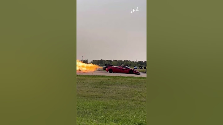 A dad spent 17 years building this twin jet engine-powered Ferrari  🤯