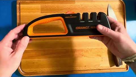 2-Year Review of the Orange Ninja Knife Sharpener