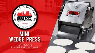 Tabletop Tortilla Machine Restaurant Style | Mini Wedge Press