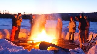 Bonfire Out On The Lake!