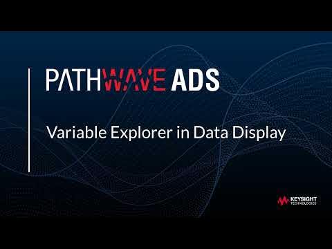 Variable Explorer in ADS Data Display - YouTube