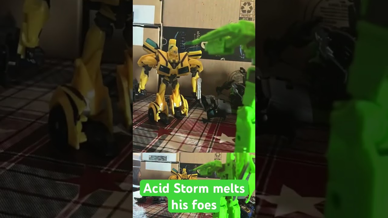 Acid Storm melts his foes 