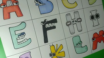 How To Draw Alphabet Lore A M Cách Vẽ Alphabet Lore Đẹp Và Dễ