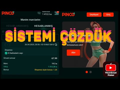 Pinco'ya Giriş: Aktual Qramatik Onlayn Kazino Oynamaq