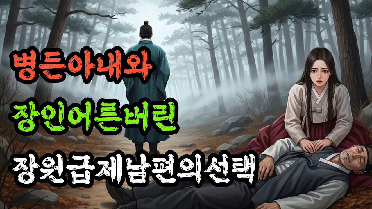 병든 아내와 중풍 걸린 장인 어른을 산속에 버린 장원 급제 남편ㅣ민담ㅣ야담ㅣ설화ㅣ조선야담ㅣ옛날이야기ㅣ오디오북ㅣ수면ㅣ권성징악