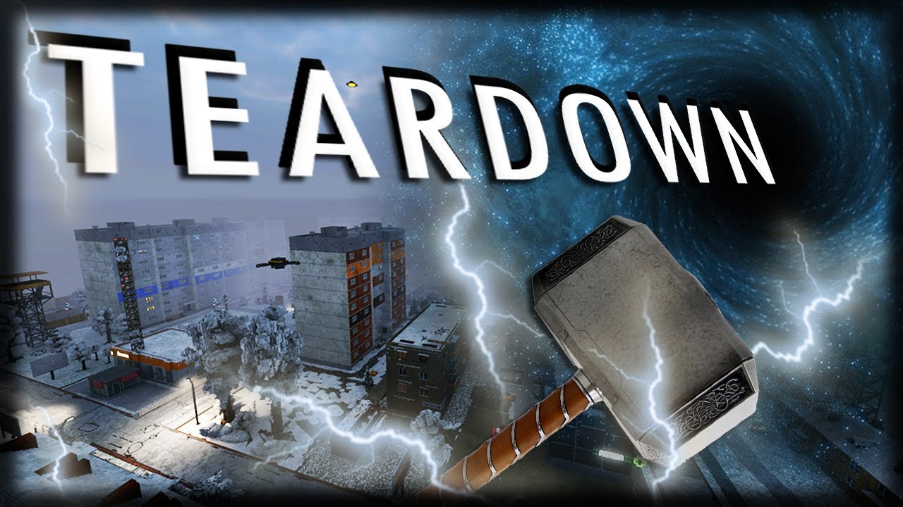 TEARDOWN - Explodindo USINAS NUCLEARES, Hadouken e Novas Armas