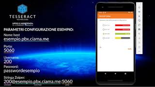 Configurazione Zoiper su Android
