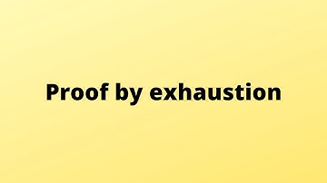 Edexcel A Level Proof series part II - Case by case analysis/ proof by exhaustion