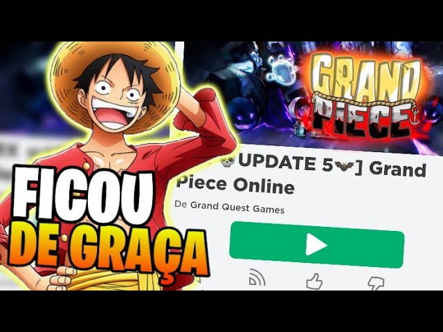 TUDO SOBRE O GRAND PIECE GRÁTIS E MOBILE NO ROBLOX! 