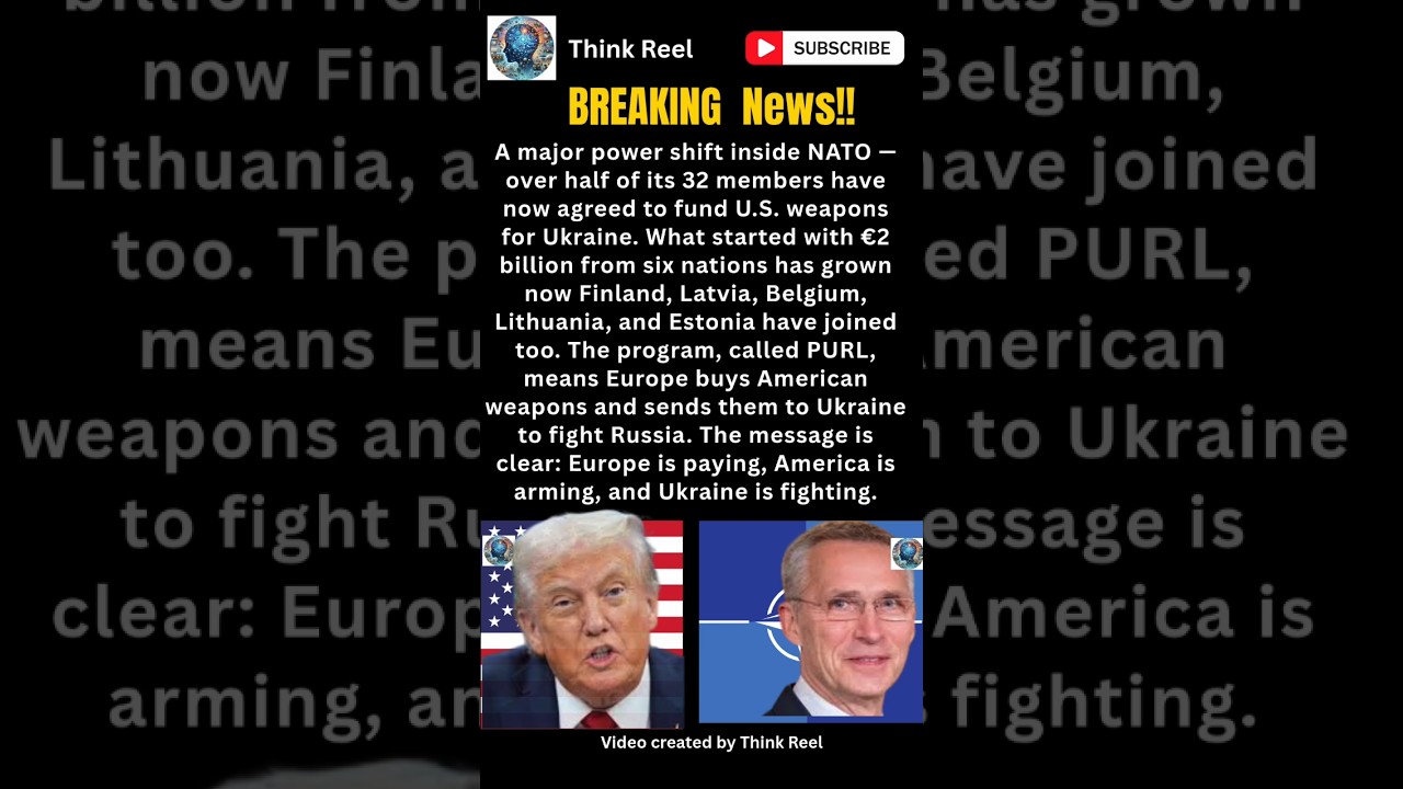 Europe Pays, America Arms — NATO’s Big Shift! 