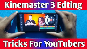 🔥3 Editing Tricks for Youtubers in Kinemaster | video background  | 3D Animation | Text Effects