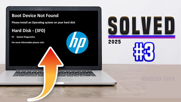 How To Fix No Boot Device Found On HP Laptop | Fix Boot Device Not Found Hard Disk 3F0 Error.