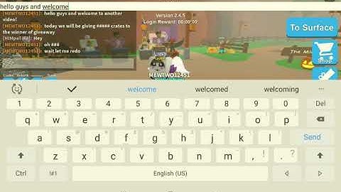 The Winner Of The 10,000 Crate Giveaway In Mining Sim!