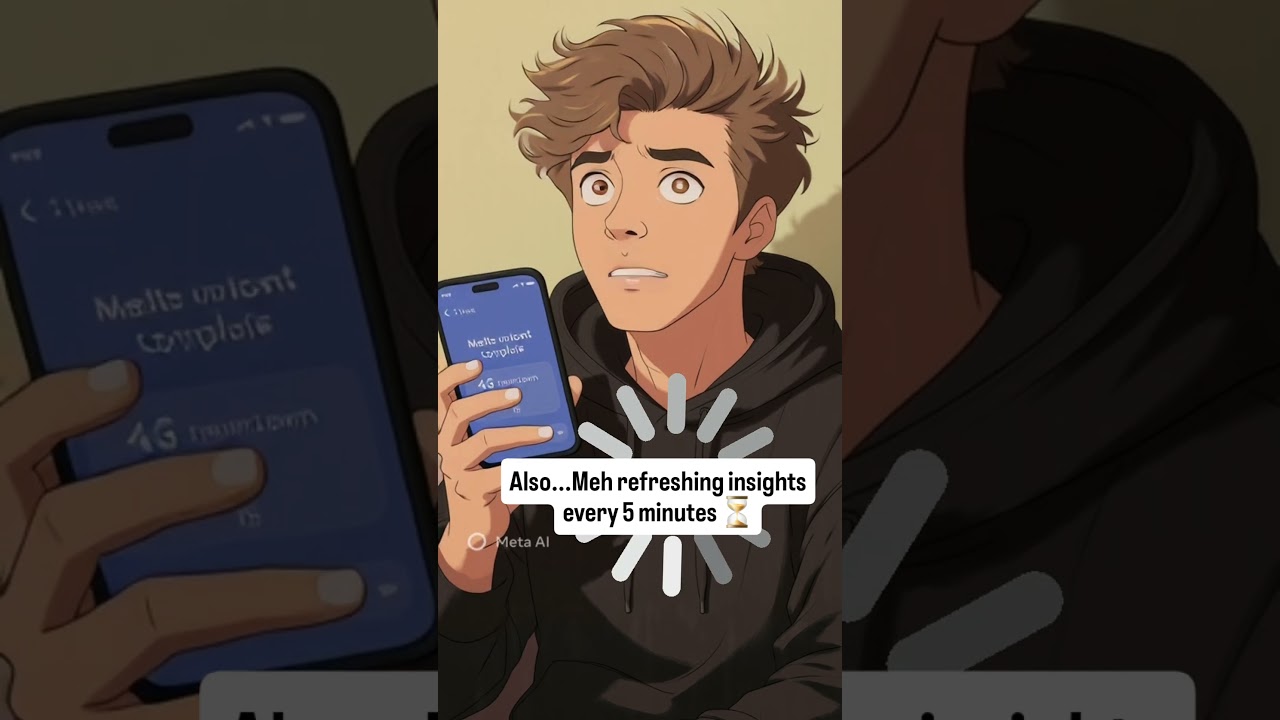 We shouldn't chase views....but still checking every 5 minutes? 