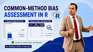 Common Method Bias Assessment in R | Harman’s Single-Factor Test and Factor Loadings