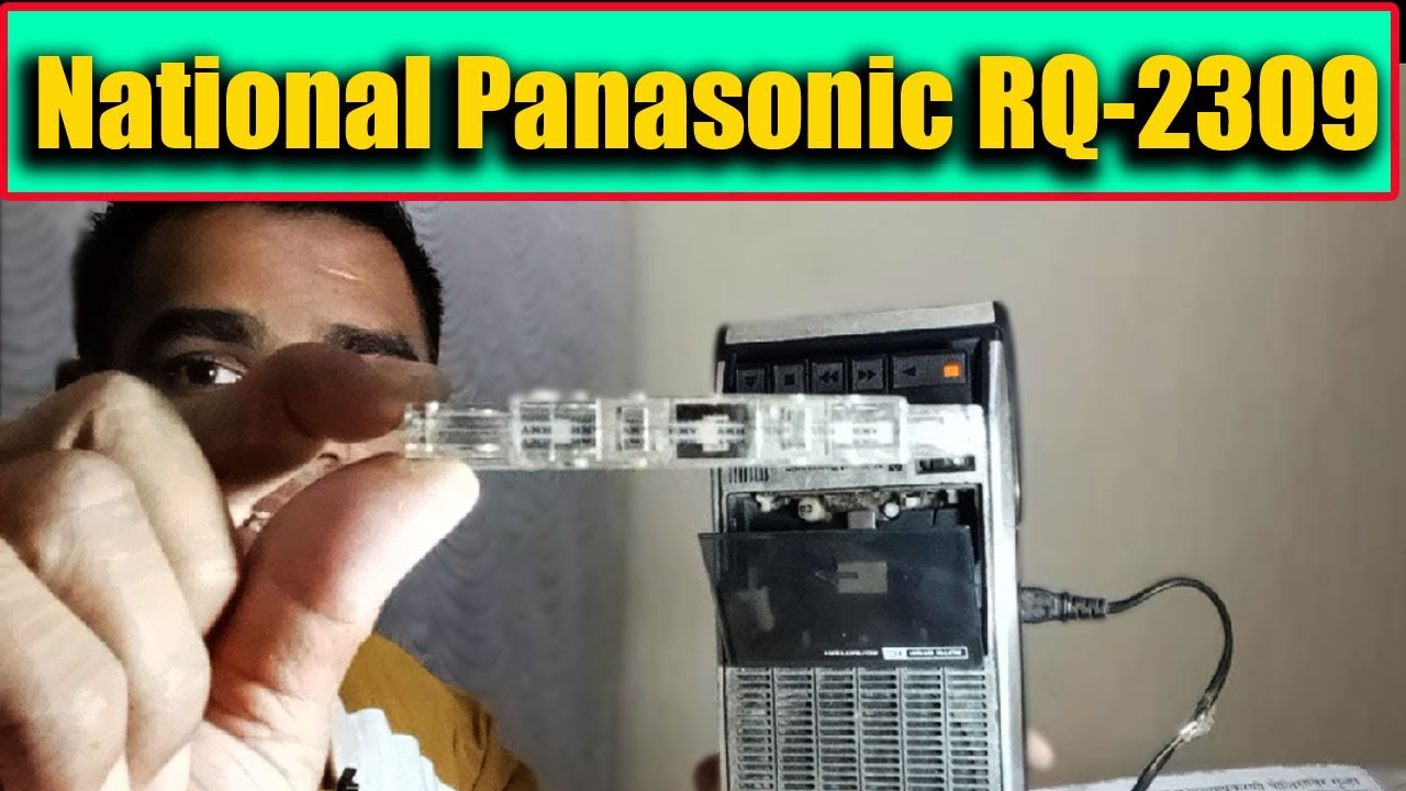 National Panasonic RQ-2309 Japan (Year 1980) - YouTube