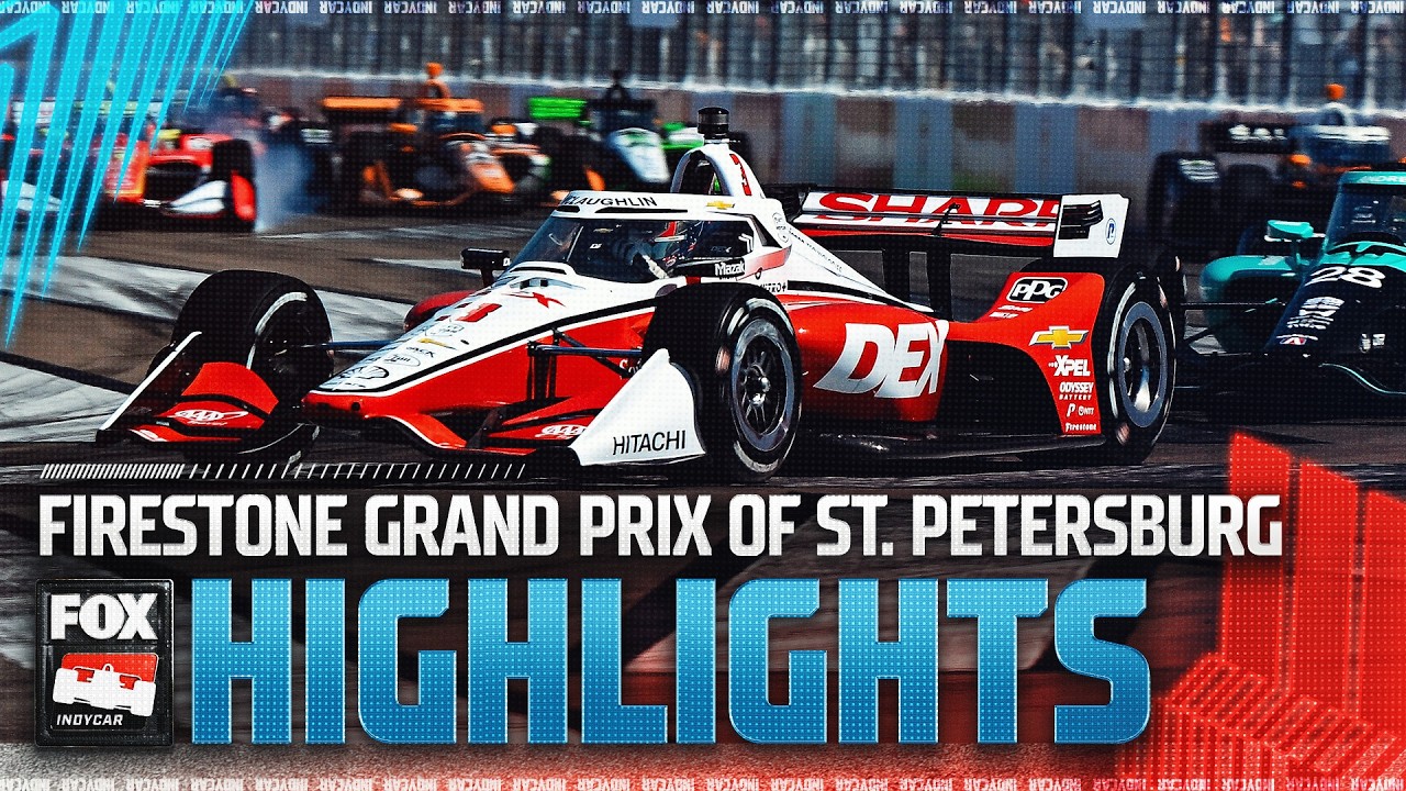 NTT INDYCAR SERIES: Firestone Grand Prix of St. Petersburg Highlights 🏁 INDYCAR on FOX