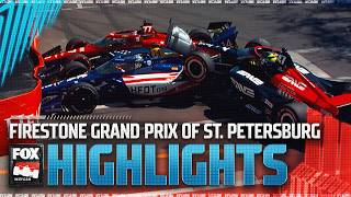 NTT INDYCAR SERIES: Firestone Grand Prix of St. Petersburg Highlights 🏁 INDYCAR on FOX