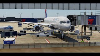 XP12.09 DAL2198 B752 IRL NIMBUS ATLANTA & JFK #xplane12