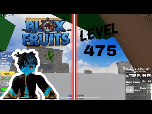 blox fruits, level 475 ao 700 #1 