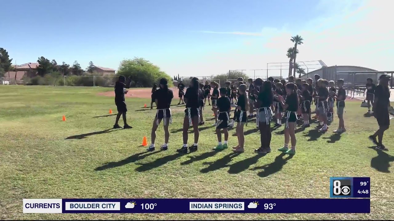 Las Vegas Raiders join Clark County School District to boost youth flag football
