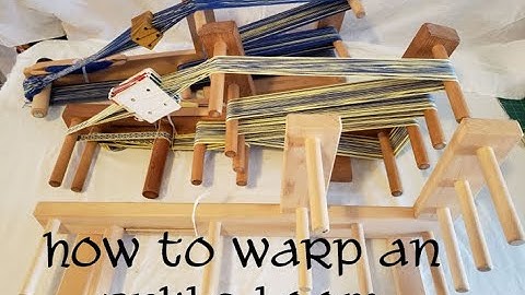 How to Warp an Inkle Loom