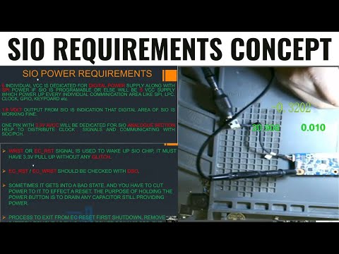 SIO Requirement Concept PAID Video for Free | Online Chiplevel Repairing Video Course