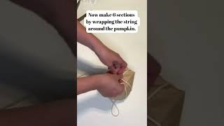 Paper Bag Pumpkin