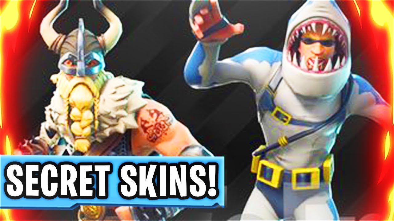 New Secret Season 5 Skins Fortnite Free Season 5 Secret Skins Youtube 