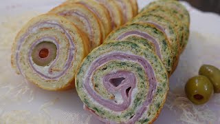 Dva u jedan - jedan recept a dve ideje kako ulepsati svecanu trpezu / Salty rolls