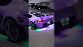 Underglow on a Porsche?!😳 #porsche #shortsfeed #cars