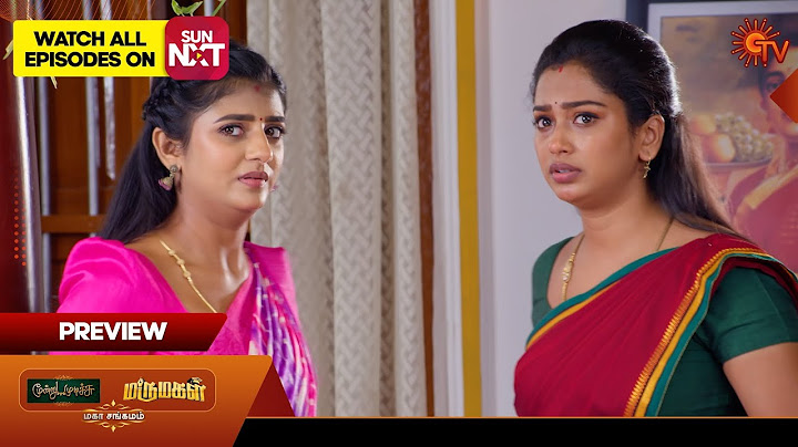 Marumagal &  Moondru Mudichu | Mahasangamam - Preview | 19 June 2025 | Tamil Serial | Sun TV