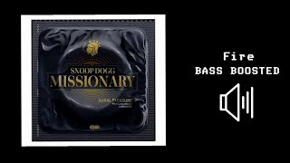 Snoop Dogg U0026 Dr Dre U0026 Cocoa Sarai  Fire  Bass Boosted best Version missionary