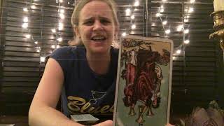 007 - Three of Cups Reversed - Alternate Interpretation - An Invader