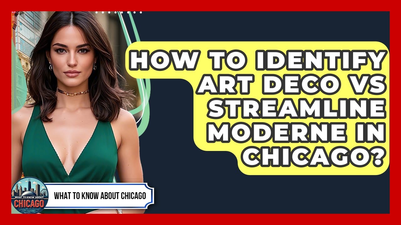 Photo inspiration: Visual Reference: How To Identify Art Deco Vs Streamline Moderne In Chicago