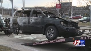 T. F. Airport Parking Garage Fire Causes Travel Issues