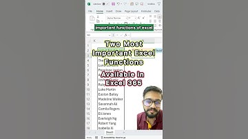 Excel 365 Two Superb Functions‼️Learn Microsoft Excel #excel #exceltricks #exceltips #shorts