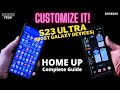 Customize your Samsung Galaxy S23 Ultra! Home Up, part of Good Lock (most Galaxy devices)