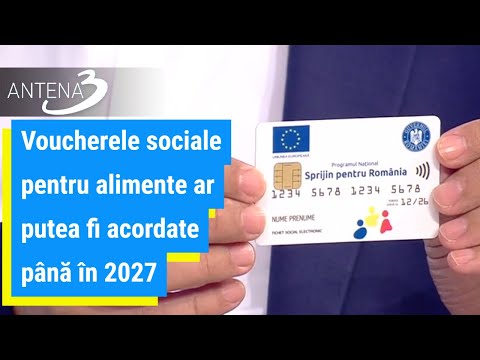 Video: Au crescut bonurile alimentare?